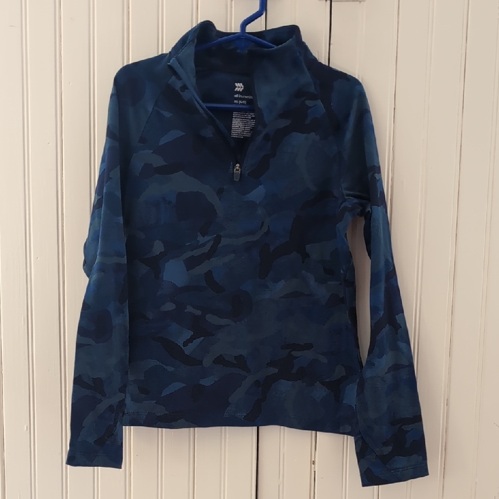 All in Motion Camouflage Quarter-Zip Pullover
